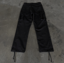 Load image into Gallery viewer, Black Adjustable Cargos