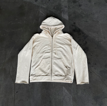 Load image into Gallery viewer, Cream Double Hooded Zip Up