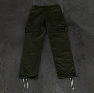 Olive Adjustable Cargos